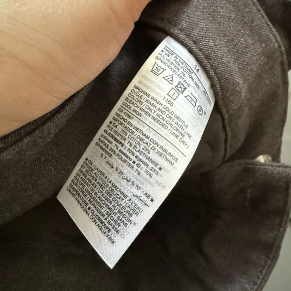 Old Navy Women’s 14 Grey Pixie Pants New - Picture 5 of 5
